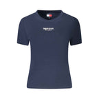Tommy Hilfiger Blue Cotton Women T-Shirt
