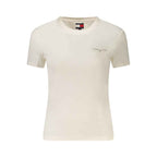 Tommy Hilfiger White Cotton Women T-Shirt
