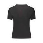 Tommy Hilfiger Black Cotton Women T-Shirt