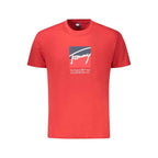 Tommy Hilfiger Red Cotton Men T-Shirt