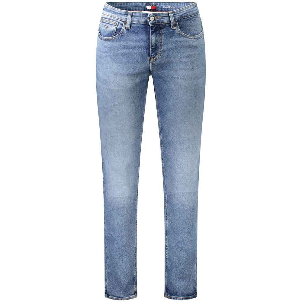 Tommy Hilfiger Blue Cotton Men's Slim Jeans