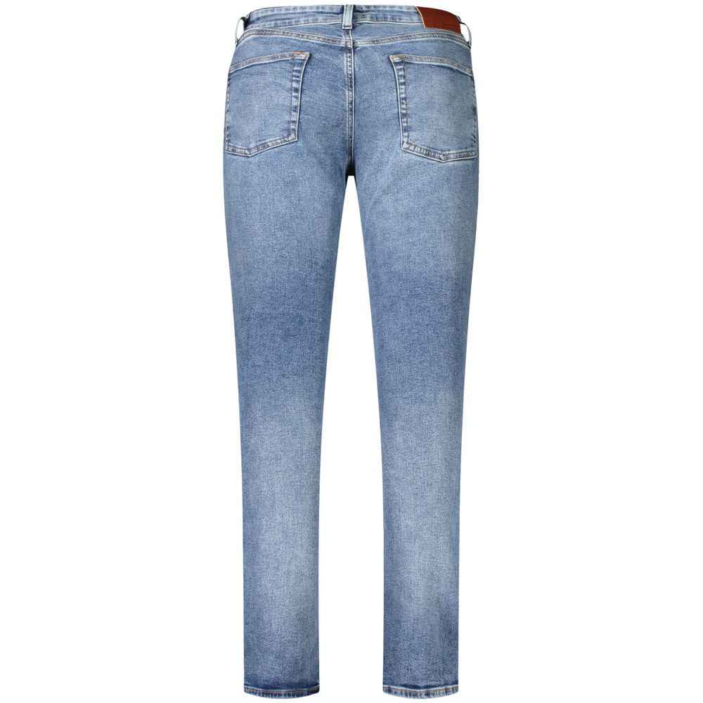 Tommy Hilfiger Blue Cotton Men's Slim Jeans