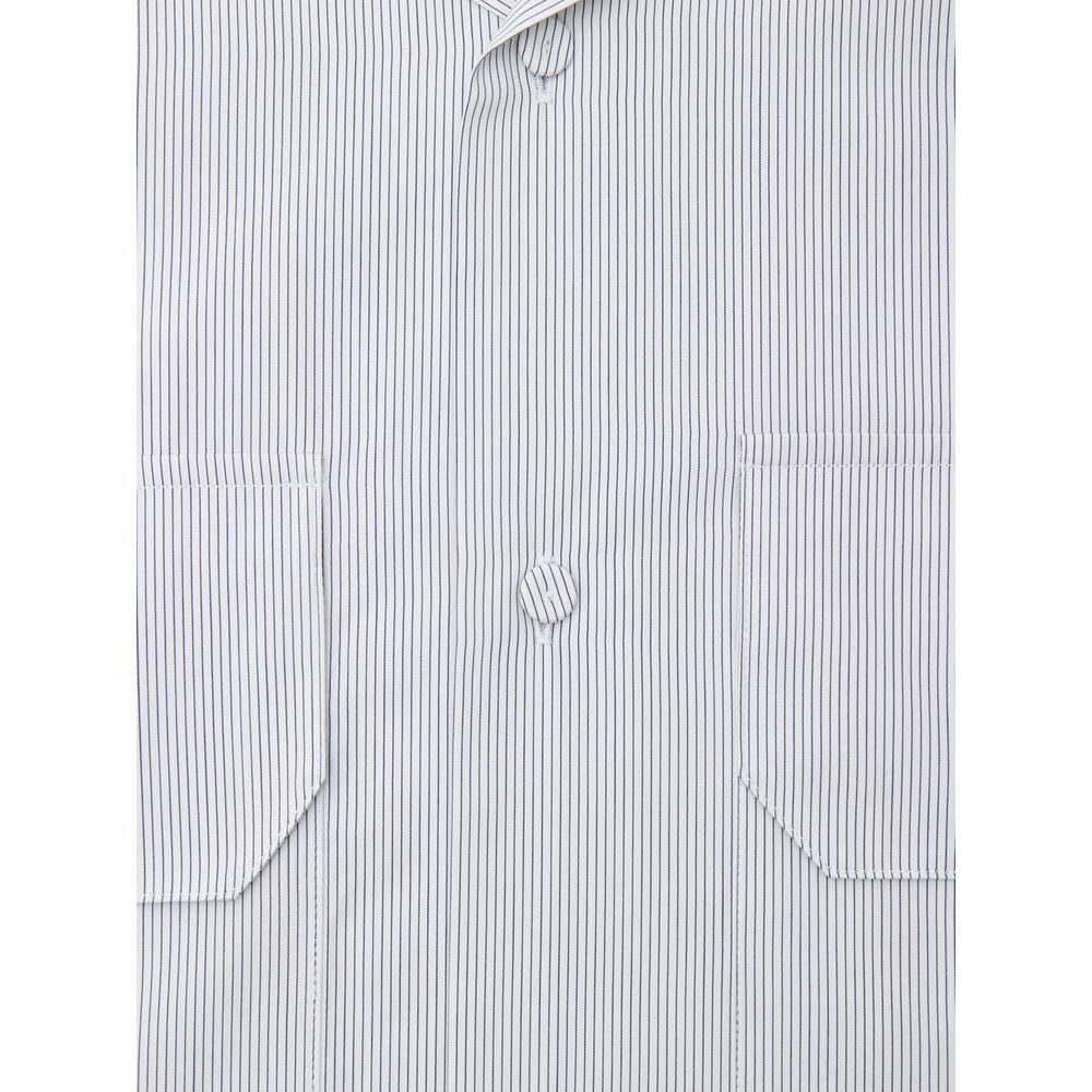 Jil Sander Blue Cotton Shortsleeve