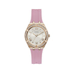 Guess Multicolor Rubber Dress Watch