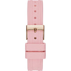 Guess Multicolor Rubber Dress Watch