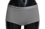 Dolce & Gabbana Underwear Silver With Net Silk Bottoms
