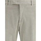 PT Torino Gray Cotton Casual Pants