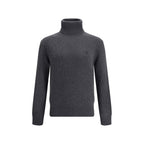 Ami Paris Gray Cashmere Turtleneck