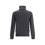 Ami Paris Gray Cashmere Turtleneck