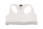 Dolce & Gabbana White Cotton Sport Stretch Bra Underwear