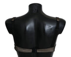 Dolce & Gabbana Brown Regg Balconcino Imbottito Bra Underwear