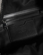 Dolce & Gabbana White DG Stars Print Nylon Travel Backpack Bag