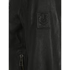 Belstaff Black Leather Jacket