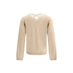 Fabiana Filippi Lace collar Sweater