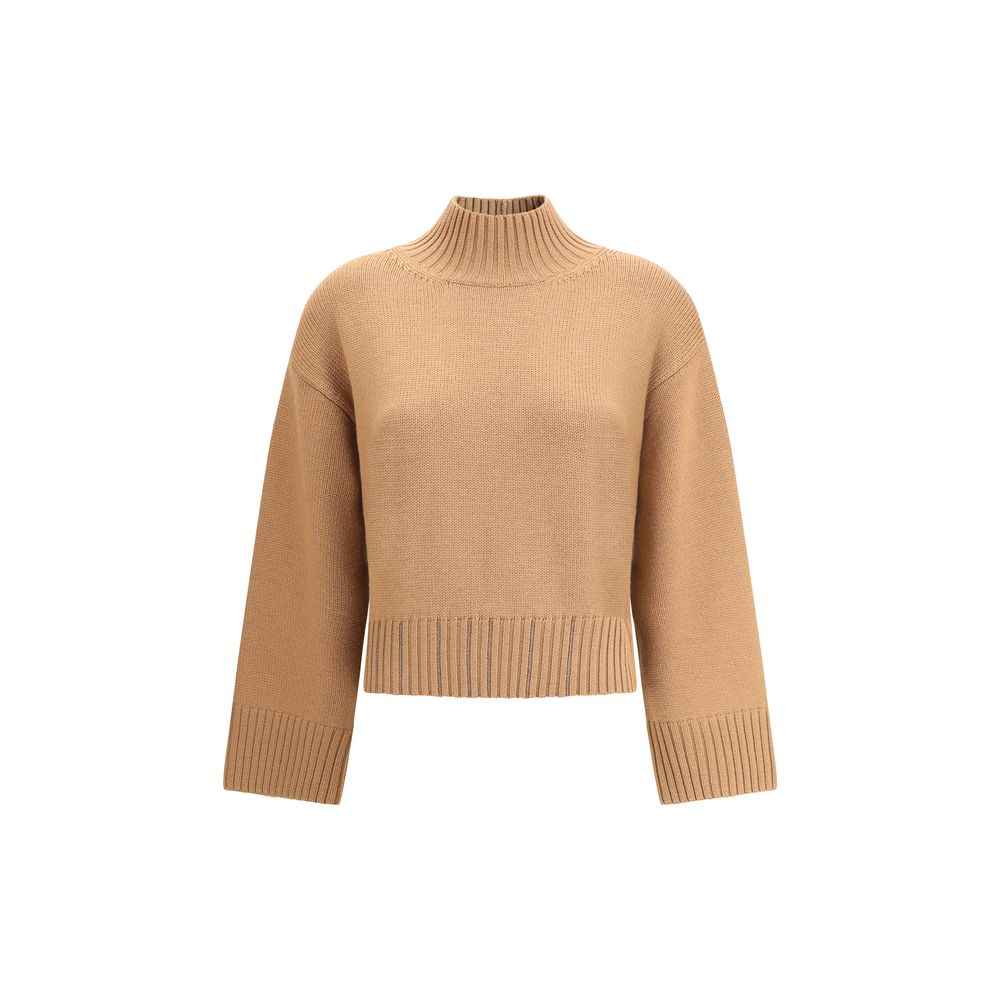 Fabiana Filippi Wool Turtleneck Sweater