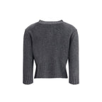 Loulou De Saison Gray Cashmere Sweatshirt