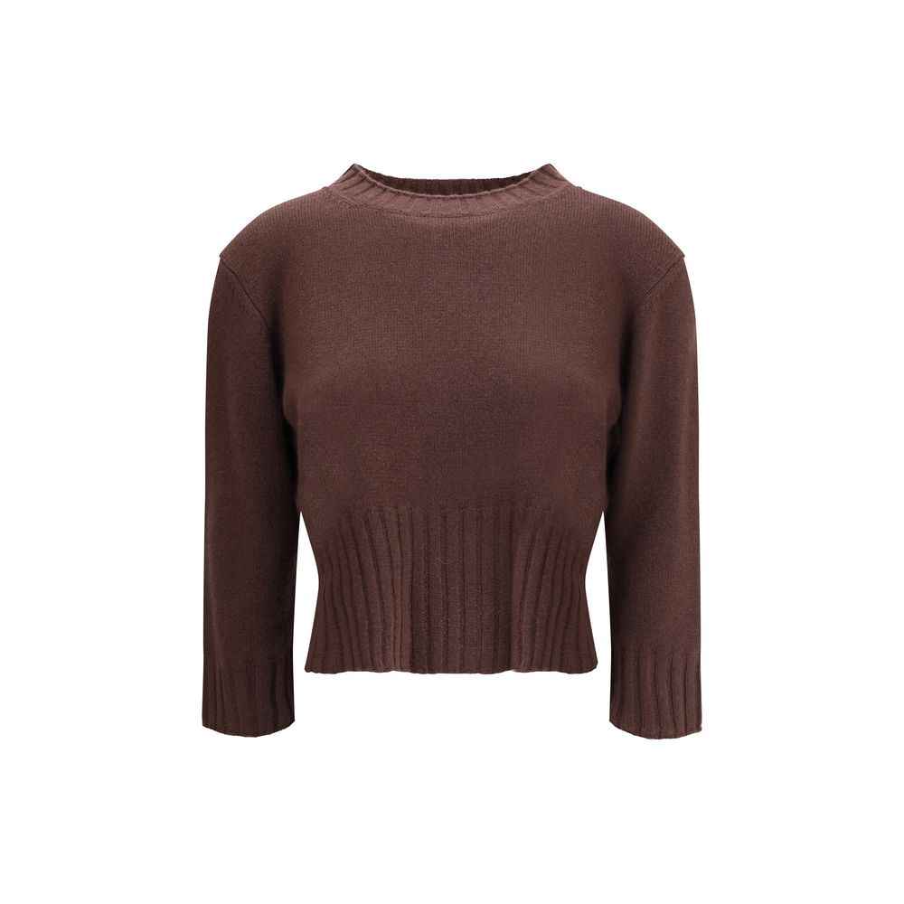 Loulou De Saison Cashmere Crop Sweater