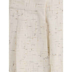 Fabiana Filippi Buttoned fabric Pants