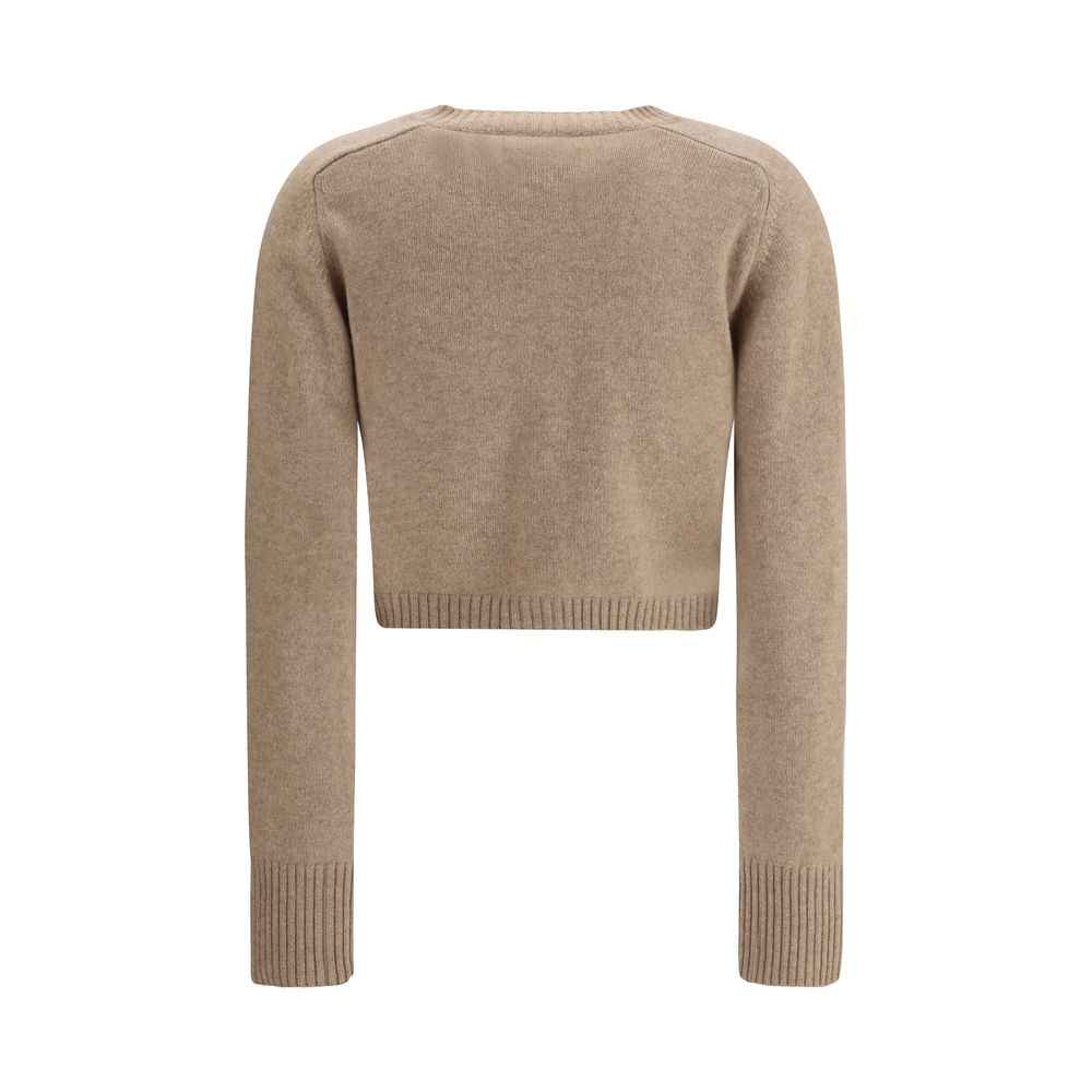 Loulou De Saison Beige Cashmere Cardigan