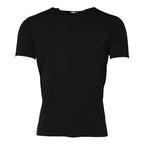Dolce & Gabbana Black Modal Men Crew Neck Underwear T-shirt