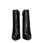 Stuart Weitzman Black Leather Ankle Boots