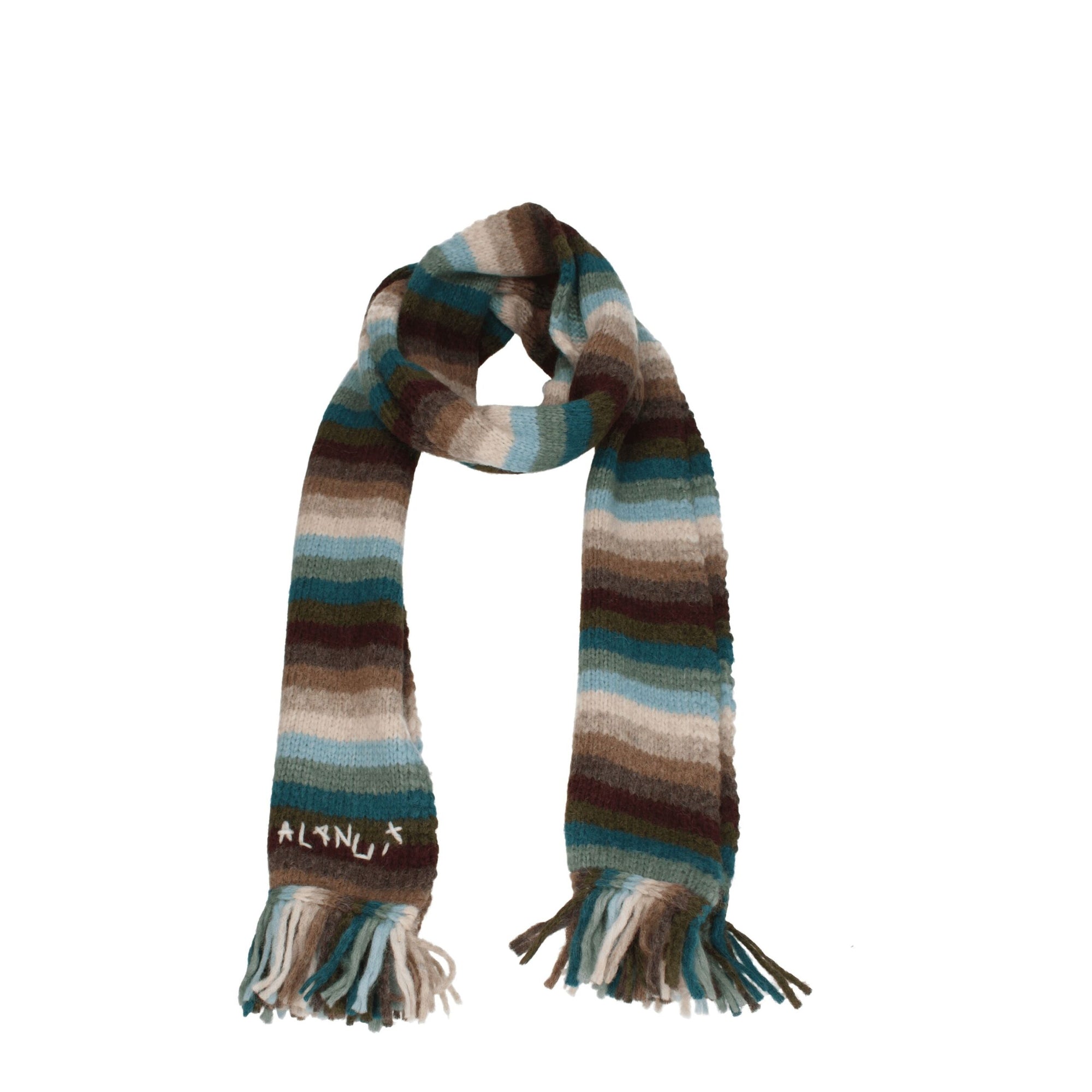 Alanui Beige Leather Scarves