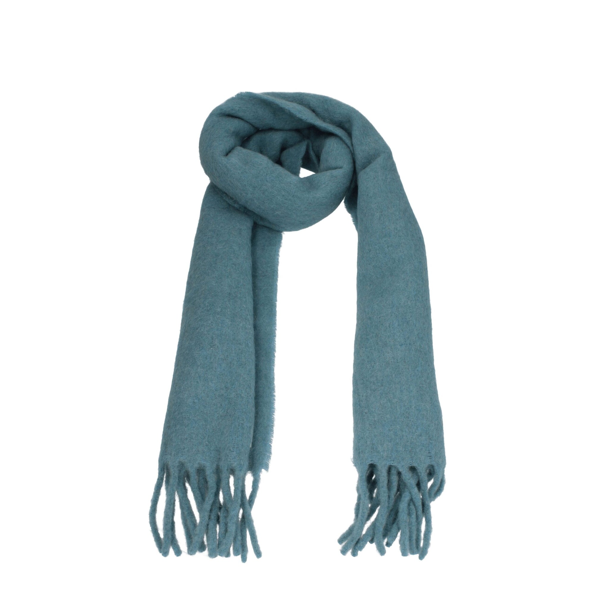 Ami Paris Green Leather Scarves