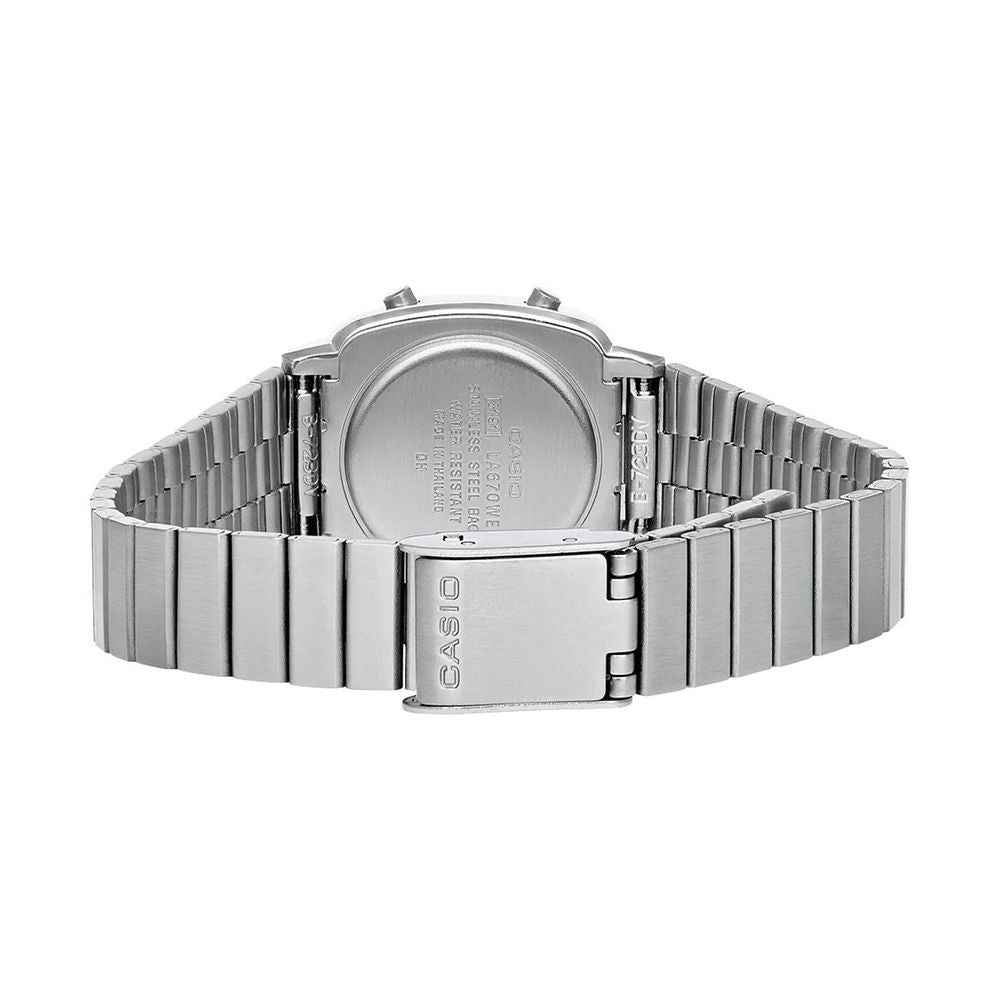 Casio Gray Stainless Steel Digital Watch
