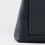 Giada Blue Leather Handbag