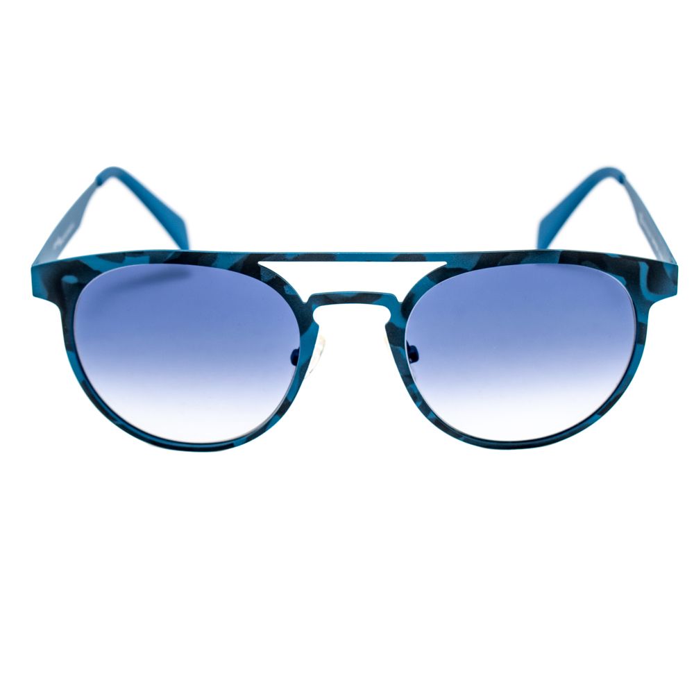 Italia Independent Blue Metal Sunglasses