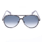 Italia Independent Gray Metal Sunglasses