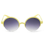 Italia Independent Yellow Metal Sunglasses