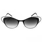 Italia Independent Black Metal Sunglasses