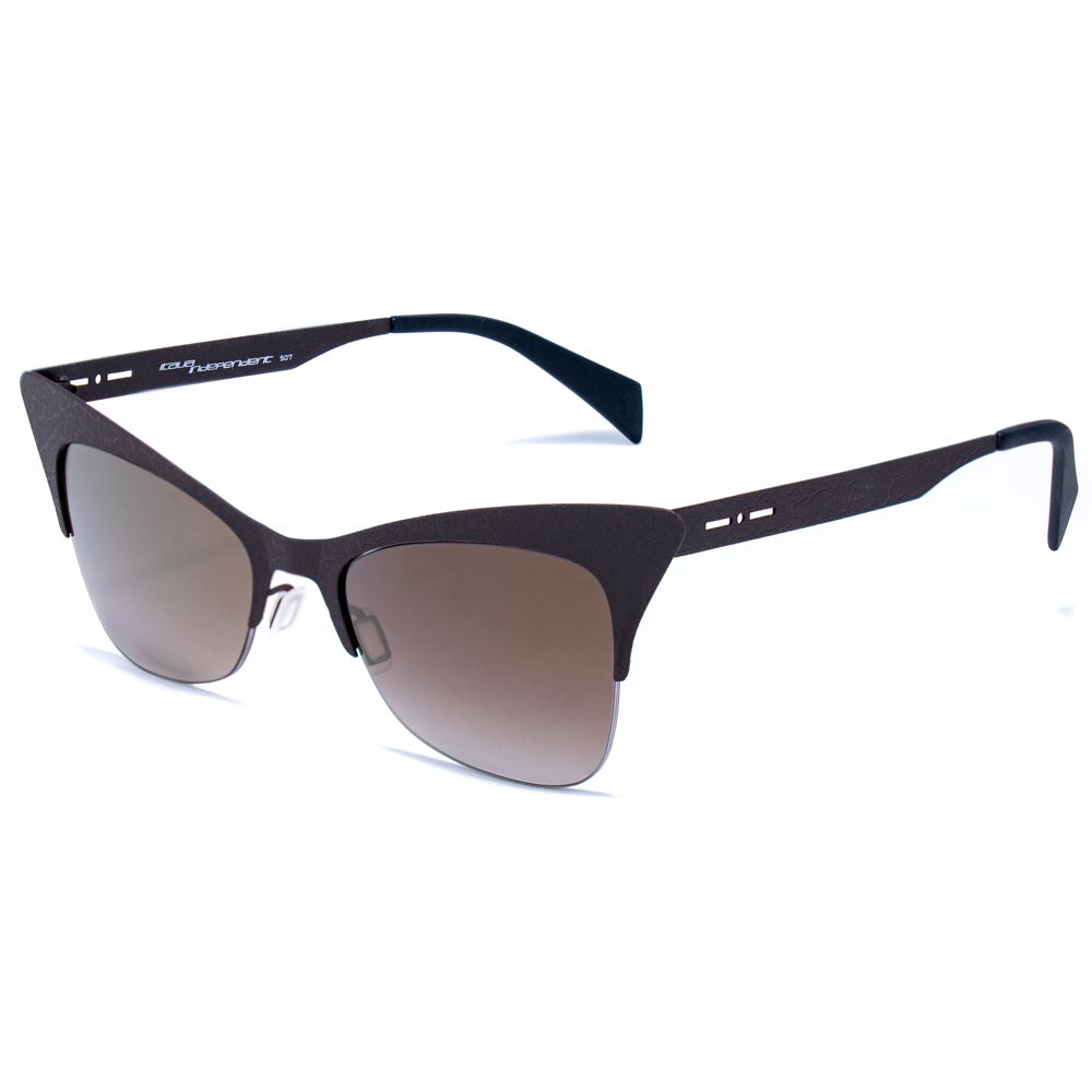 Italia Independent Black Metal Sunglasses