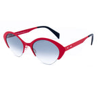 Italia Independent Red Metal Sunglasses