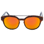 Italia Independent Brown Acetate Sunglasses