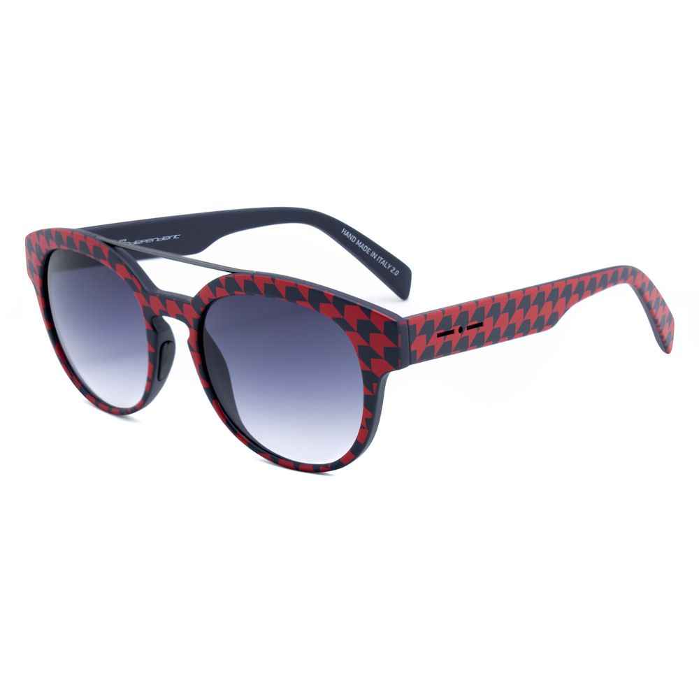 Italia Independent Red Acetate Sunglasses