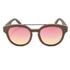 Italia Independent Brown Acetate Sunglasses
