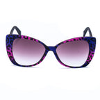 Italia Independent Purple Acetate Sunglasses