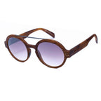 Italia Independent Brown Acetate Sunglasses
