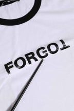Dolce & Gabbana White Cotton Crew Neck Cropped Top T-shirt