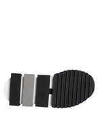 Dolce & Gabbana White Black Sorrento Socks Sneakers Shoes