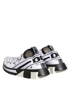 Dolce & Gabbana White Stars Sorrento Low Top Sneakers Shoes