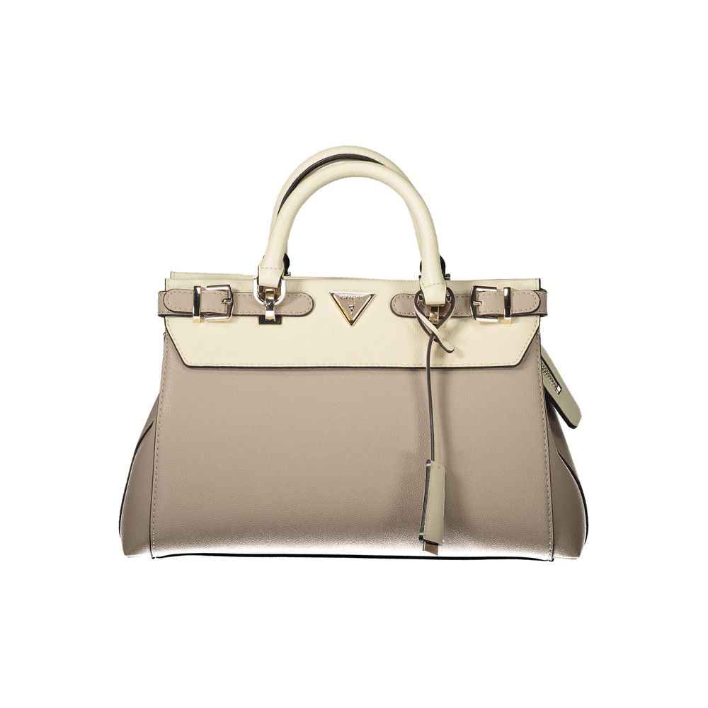 Guess Jeans Beige Polyethylene Handbag