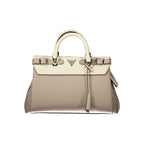 Guess Jeans Beige Polyethylene Handbag