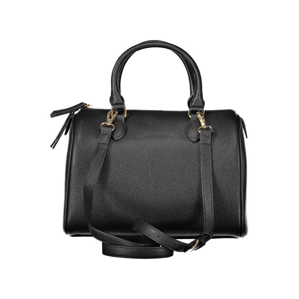 Mario Valentino Black Polyethylene Women Handbag