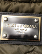 Dolce & Gabbana Multicolor Patchwork PolyesterQuilted Jacket