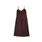 BLANCA VITA Purple Silk Casual Dress