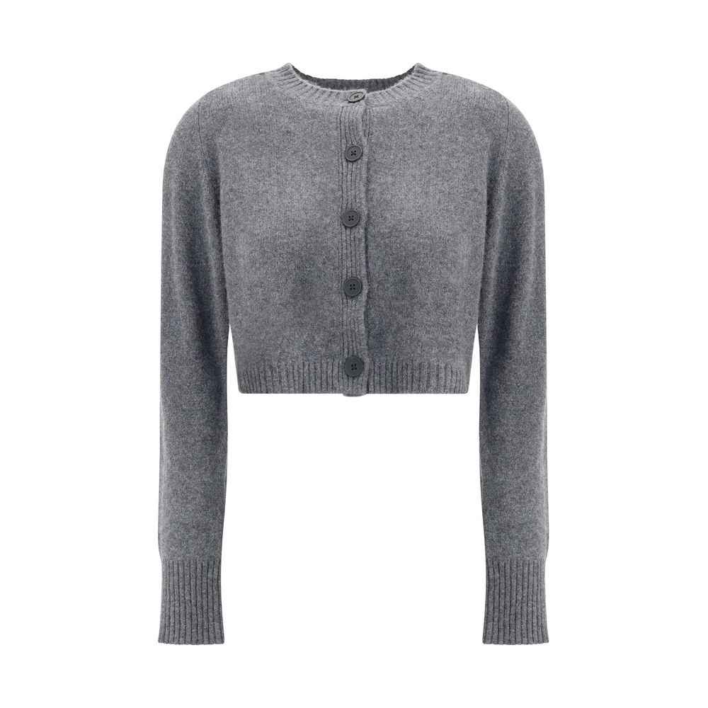 Loulou De Saison Gray Cashmere Cardigan