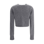 Loulou De Saison Gray Cashmere Cardigan